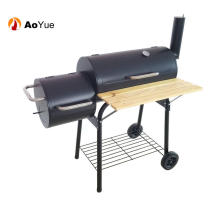 Outdoor großer tragbarer Trolley Barrel Charcoal BBQ Grill